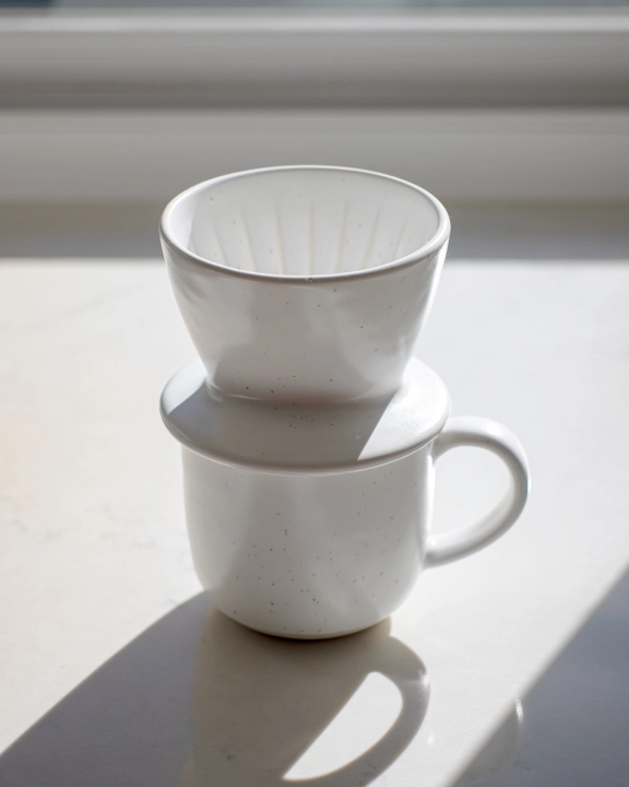 Fable Coffee Dripper on Fable Mug