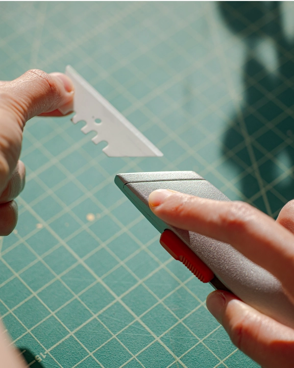 Slice Manual Metal-Handle Utility Knife blade removed